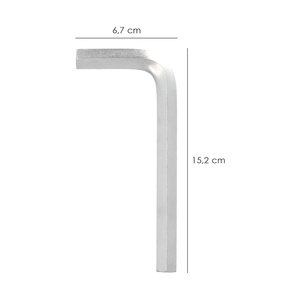 Chiave Allen Standard in Acciaio Cromo Vanadio Professionale 14 mm. - Product Image 2