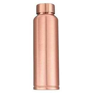Botella de Agua de Cobre 100% Puro Hecha a Mano de 900-1000 ml, Beneficios para la Salud Ayurveda, a Prueba de Fugas, Sin Juntas, para Beber Agua - Product Image 5