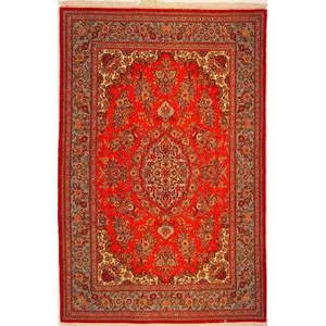 Traditional <b>Wool</b> Rug Luxury Design Artisan <b>Crafted</b> Vintage Area Carpet Classic Home Decor Handwoven Textile - Product Image 1
