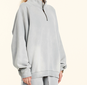 ชุดเซ็ตผ้าฟลีซบุขนสำหรับผู้ชาย ฤดูใบไม้ร่วง ปี 2026 - เสื้อคอตั้งแบรนด์แฟชั่น ซิปครึ่งตัว กางเกงขายาว และเสื้อฮู้ดแขนยาวทรงหลวม - Product Image 5