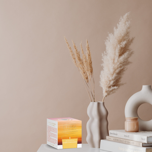 Bougie parfumée Eterea fabriquée en Italie, 120 g, cire de paraffine, édition bien-être, aromathérapie, huiles essentielles pour la maison, détente, énergie, intérieur - Product Image 1