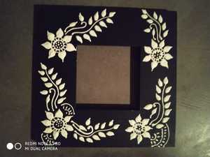 Marco de fotos de madera multicolor elegante de la mejor calidad Diseños de impresión digital únicos Marco de fotos de venta a granel de carpintería exquisita - Product Image 2