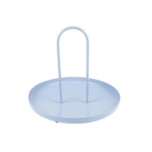 ถาดโลหะเคลือบด้วยผงสีแดงสีแดงถาดเสิร์ฟกาแฟหรือช็อคโกแลตสำหรับร้านอาหารคาเฟ่โรงแรม - Product Image 3