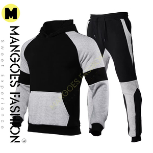 Conjunto Deportivo Unisex, Cómodo, Estilo Deportivo, Personalizable, Talla Grande, Ropa de Calle de Invierno, Conjunto Deportivo Sólido, Ecológico, Informal, de Algodón - Product Image 4