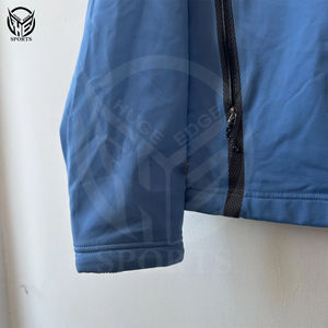 Nouvelle arrivée Veste softshell à capuche pour homme Design personnalisé Vêtement de travail d'hiver Coupe-vent Imperméable Polaire à fermeture éclair - Product Image 6