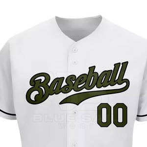 Nouveauté Vêtements de sport Tissu 100% polyester Maillot de baseball Meilleur prix Vente flash Maillot de baseball Fabriqué au Pakistan - Product Image 5