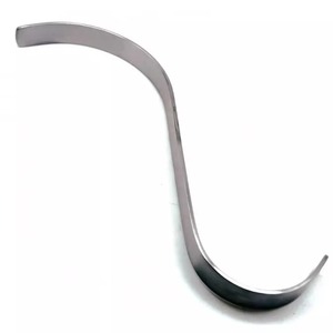 Rétracteurs manuels en acier inoxydable en forme de S, rétracteurs chirurgicaux à main pour tissus mous, réutilisables pour l'orthopédie générale - Product Image 3