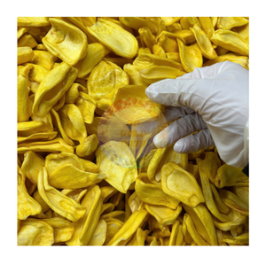 Chips de Jackfruit Frits Sous Vide Croustillants du Vietnam, Collation Saine au Goût Sucré, Tranches de Jackfruit Séchées, Parfait pour les Amateurs de Collations - Product Image 1