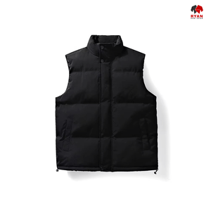 Gilet matelassé décontracté Ryan Pro Gear, gilet matelassé ajusté, gilet matelassé zippé, gilet pour temps froid, gilet pour le style de vie en plein air - Product Image 3