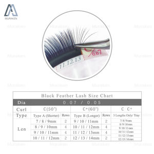 Glitter Eyelashes <b>Premade</b> <b>Fans</b> - Product Image 5