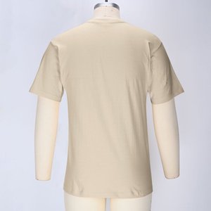 เสื้อยืด2ชิ้นสีพื้นสำหรับผู้ชายและผู้หญิง, เสื้อยืดคอกลมสีขาวทรงหลวมคอกลมแขนสั้นรุ่นพื้นฐานเข้าได้กับทุกชุดเสื้อยืดคู่รักสีดำ - Product Image 4