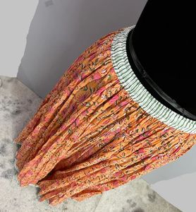 กระโปรงแมกซี่พิมพ์ลายแบบลำลองของผู้หญิงชุดคลุมชายหาดสไตล์อินเดียสำหรับงานปาร์ตี้ฤดูร้อน - Product Image 4