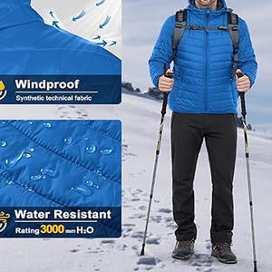 Bubble Jacket Men Winter Thick <b>Coats</b> Heavy Men Puffer Jacket, Men <b>Padded</b> Jacket in Polyester Material - Product Image 4