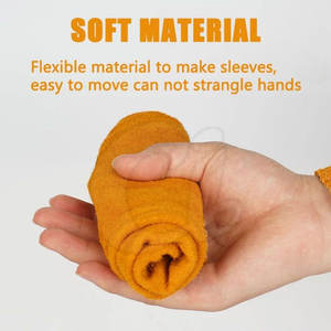 Manchons de soudage de haute qualité les plus vendus Manchons de soudage confortables Manchons de soudage en cuir réglables - Product Image 4