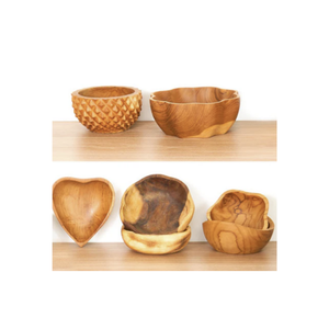 Tazón de madera de coco | Perfecto para regalar, cocinar y usar a diario | Tazón ecológico y reutilizable - Product Image 4