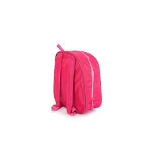 Borsa da asilo stampata con Minnie cucita rosa lucida + borraccia per la scuola materna