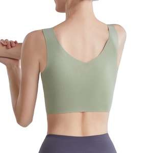Débardeur court côtelé en maille respirante de haute qualité pour femme, style décontracté et sportif, vente en gros pour l'été - Product Image 4