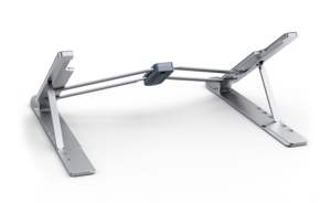 Support de tablette graphique pliable en aluminium portable pour tablettes à écran graphique de 12 à 16 pouces, angles réglables de 18 à 45 degrés - Product Image 2