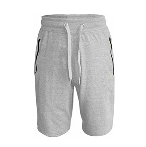 Shorts de sport décontractés pour hommes en polyester et élasthanne de haute qualité, respirants, avec cordon de serrage, teinture unie, confortables pour l'entraînement - Product Image 2