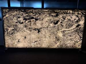 Revestimiento de Pared de Piedra de Pizarra Natural Flexible de Lujo, Color Negro K, Duradero, Translúcido, para Decoración de Fachadas Interiores y Exteriores - Product Image 6