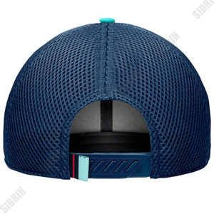 Casquette de camionneur de hockey sur glace personnalisée Sibrin, broderie 3D écologique de qualité supérieure, ajustement unisexe réglable, équipe professionnelle, polyester/coton - Product Image 4