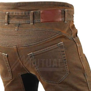 Los pantalones vaqueros para hombre más vendidos, ropa informal hecha en Pakistán de calidad superior con diseño ligero de patrón recto de cintura media - Product Image 6