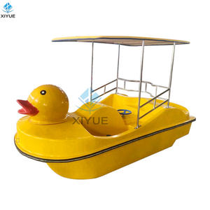 Barco de Pedales Swan para 4 Personas, de Fibra de Vidrio, con Remo de Pato, para Niños y Adultos, Entretenimiento Acuático y Turismo <span class=keywords><strong>en</strong></span> Lagos, a Precio Económico - Product Image 4