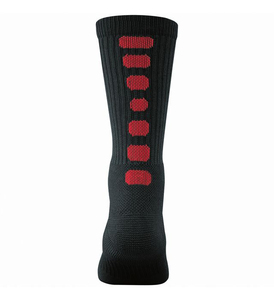 Calcetines de fútbol negros de alta calidad OEM de Pakistán logotipo personalizado antideslizante autocalentamiento térmico hasta la rodilla calcetines de fútbol - Product Image 3