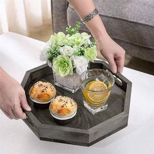 Vente en gros et de haute qualité Hexagon Plateau de service en bois pour les cadeaux et accessoires pour la maison disponibles à bas prix - Product Image 5