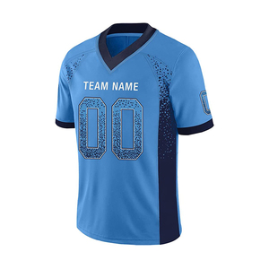 Maillot de football américain personnalisé de style joueur professionnel avec sublimation, protection UV anti-humidité, options de tailles plus grandes - Product Image 3