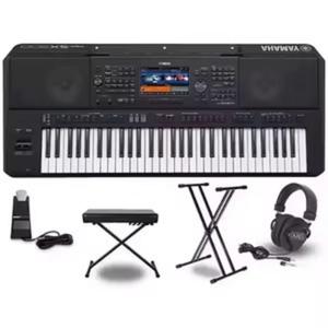 Ensemble super PSR S975, station de travail d'arrangement numérique à 61 touches, piano mécanique d'occasion avec interface MIDI, style piano à queue, outil - Product Image 1