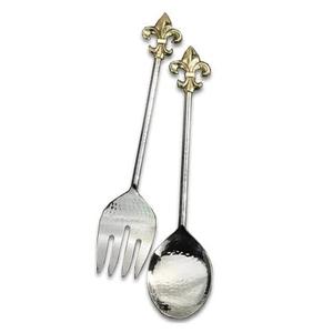 Juego de cubiertos de latón de la mejor calidad con mango de nácar para restaurante y bodas, juegos de cubiertos de fregona - Product Image 2