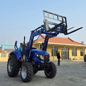 Tracteur agricole à usage intensif 100HP avec cabine et 4WD pour le labour et le transport agricole - Product Image 3