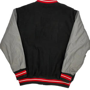 Veste de safari varsity à col montant personnalisée pour hommes en gros - Product Image 5