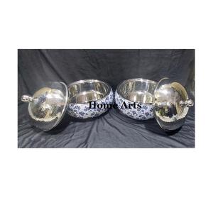 Diseño de tendencia Forma redonda de madera con perilla Calidad exclusiva Tamaño personalizado Olla caliente para uso doméstico en hoteles - Product Image 3