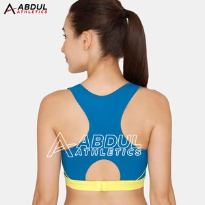 เสื้อชั้นในออกกำลังกายสำหรับผู้หญิง รองรับระดับปานกลางถึงสูง ผ้าไร้ตะเข็บ ระบายอากาศได้ดี แห้งเร็ว เหมาะสำหรับการฝึกซ้อมและไลฟ์สไตล์แอคทีฟ - Product Image 3
