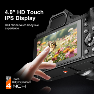 Máy ảnh kỹ thuật số 4 inch màn hình cảm ứng có thể tháo rời lâu dài 2450mAh pin cho nhiếp ảnh và <span class=keywords><strong>video</strong></span> - Product Image 2