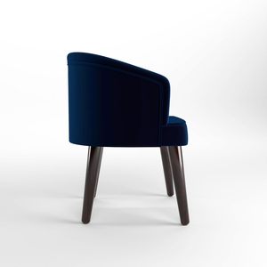 Traditional Style <b>Dining</b> <b>Chairs</b> with <b>Velvet</b> Cushions for Living Room Drawing Room Bedroom or Office Use - Product Image 5