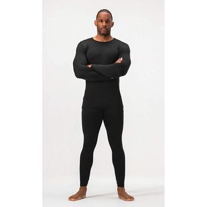 Latest Stylish Design <b>Men's</b> Long John Inner Thermal Customized Size High Quality <b>Men's</b> Long Johns in black color Inner Thermal - Product Image 4