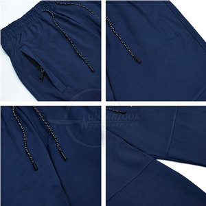 Factory Direct Comfortable Men's Casual Sweat Pants with <b>Elastic</b> <b>Waist</b> Customized Logo New Design Straight Pattern - Product Image 3