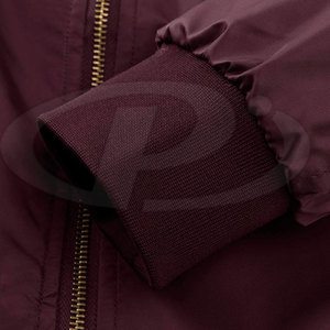 Chaqueta Bomber para Hombre, Diseño Nuevo, Logotipo Personalizado, Cuello Alto, Impermeable, Transpirable, de Secado Rápido, Poliéster de Alta Calidad, Venta al Por Mayor - Product Image 5