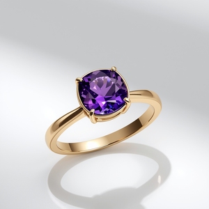 Anillo de Compromiso de Oro Sólido de 9K con Diamante Cultivado en Laboratorio, Estilo Baguette, Rodio, Minimalista, Clásico, de Lujo para Mujer, Boda, Fiesta, Personalizado OEM - Product Image 4