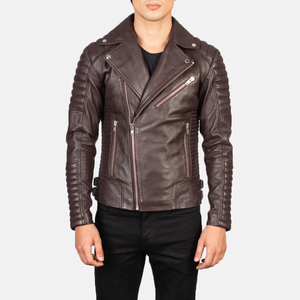 Chaqueta de cuero de invierno para hombres y mujeres, cuello levantado, piel de vaca, precio razonable para ropa deportiva, cuero exigido - Product Image 3
