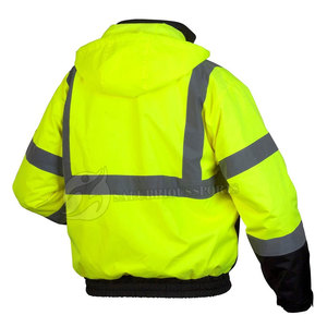 Veste de sécurité réfléchissante pour l'hiver, vêtements de travail imperméables, nouvelle collection 2022 - Product Image 4
