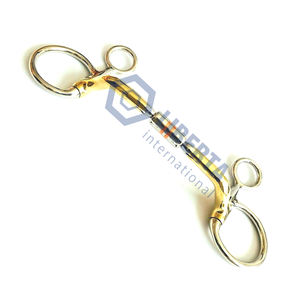 Haute Qualité Cheval Double Anneau Cheval Bit Solide En Acier Inoxydable Cheval Bit Snaffle Disponible en Bas Prix Fabricant Vétérinaire - Product Image 4
