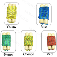 Corde à sauter chinoise simple avec poignée en bois pour enfants