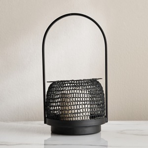 Adorable Black Metal <b>Candle</b> Holder High Quality Trendy Table Centerpiece Stylish Decorative Accent Romantic Home Display - Product Image 5