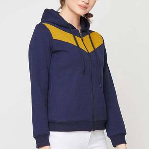 Sweat-shirts longs 100 % coton pour femmes, fabriqués au Pakistan, imprimés sur mesure, tendance streetwear, tenue d'hiver, logo frontal uni - Product Image 5