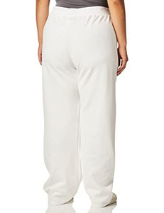 Pantalons à la mode, pantalons de survêtement à jambes larges, 100% coton, molleton, double taille, pantalons droits, pantalons de survêtement évasés - Product Image 2