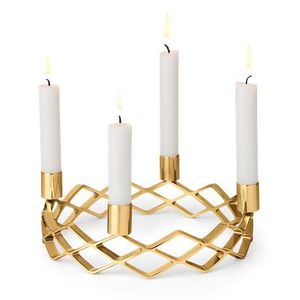 Candelabros decorativos dorados negros cónicos contemporáneos al por mayor, candelabros largos para bodas, hogar, Navidad, cajas de cartón empaquetadas - Product Image 5